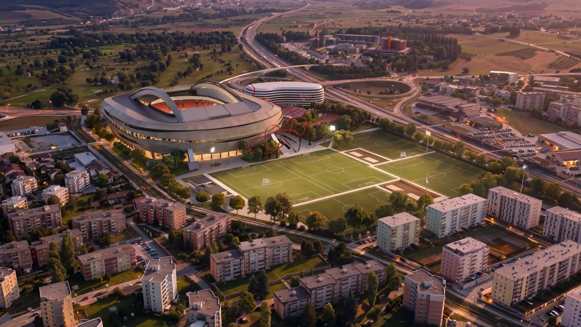 Je li ovo jedna od najluđih ideja za stadion? Imao bi vlak smrti i koštao 500 mil. €