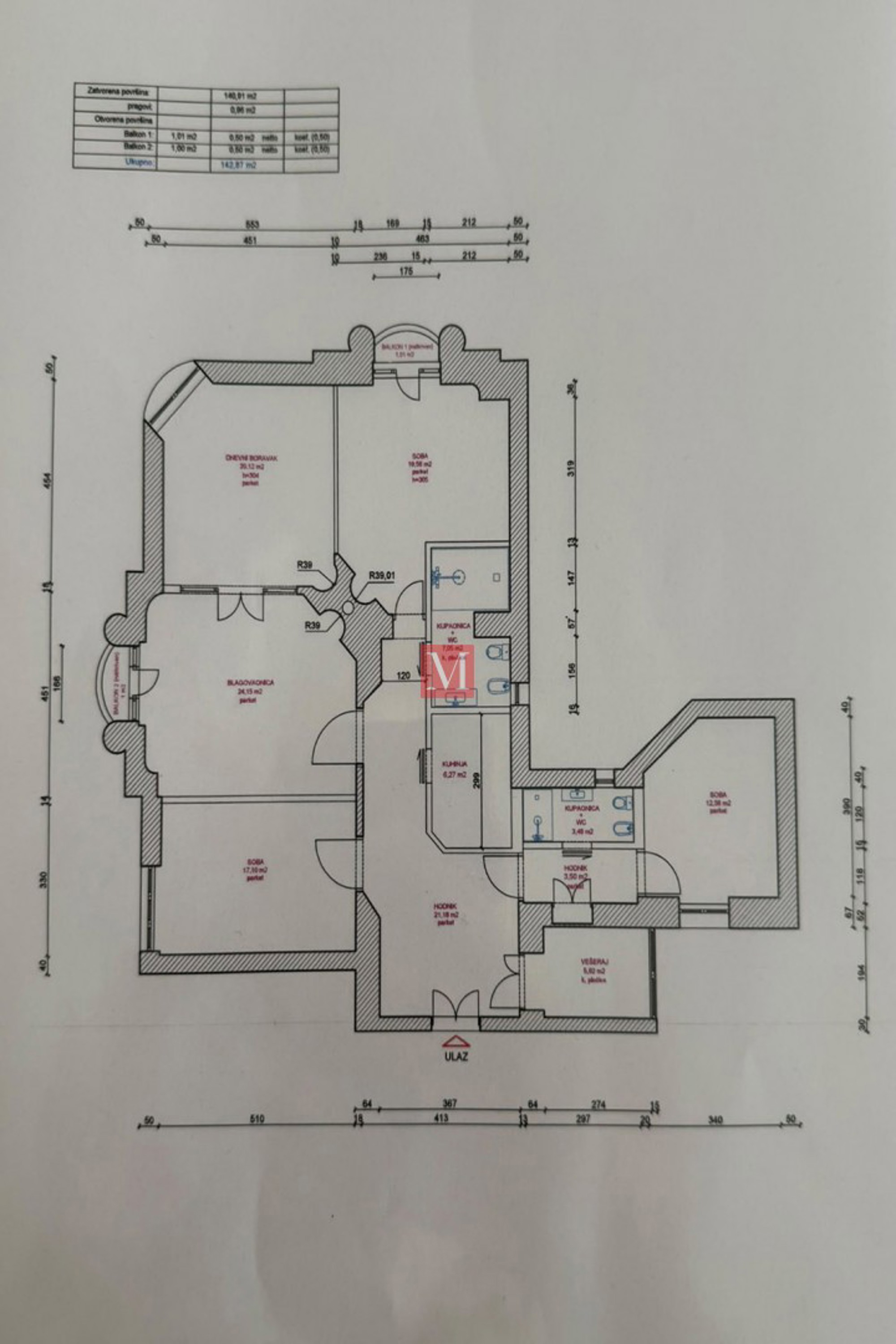 Zavirite u luksuzni građanski stan u centru Zagreba. Cijena? 930.000 €