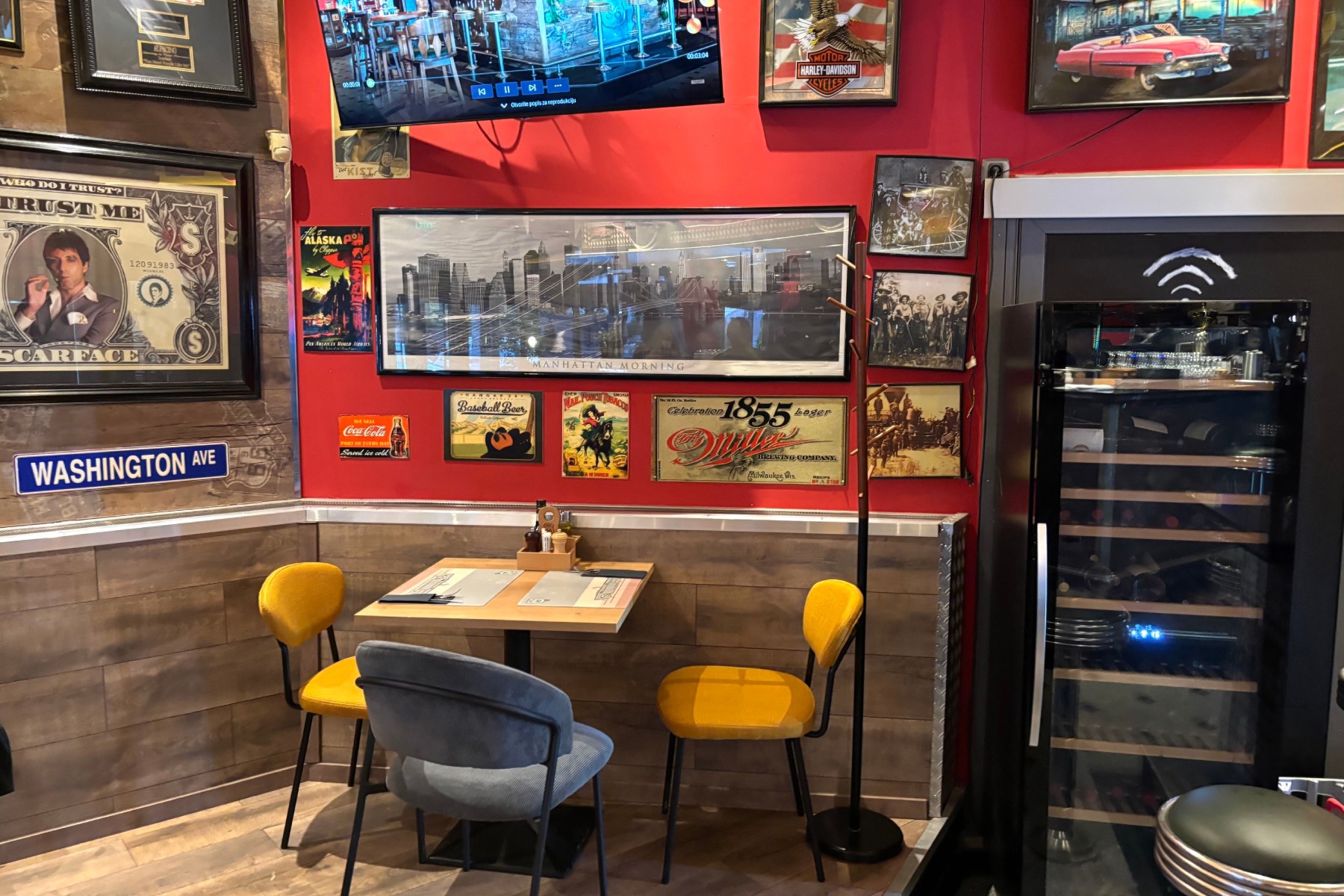 Pizzerija kraj Zagreba izgleda kao američka zalogajnica iz nekog drugog vremena