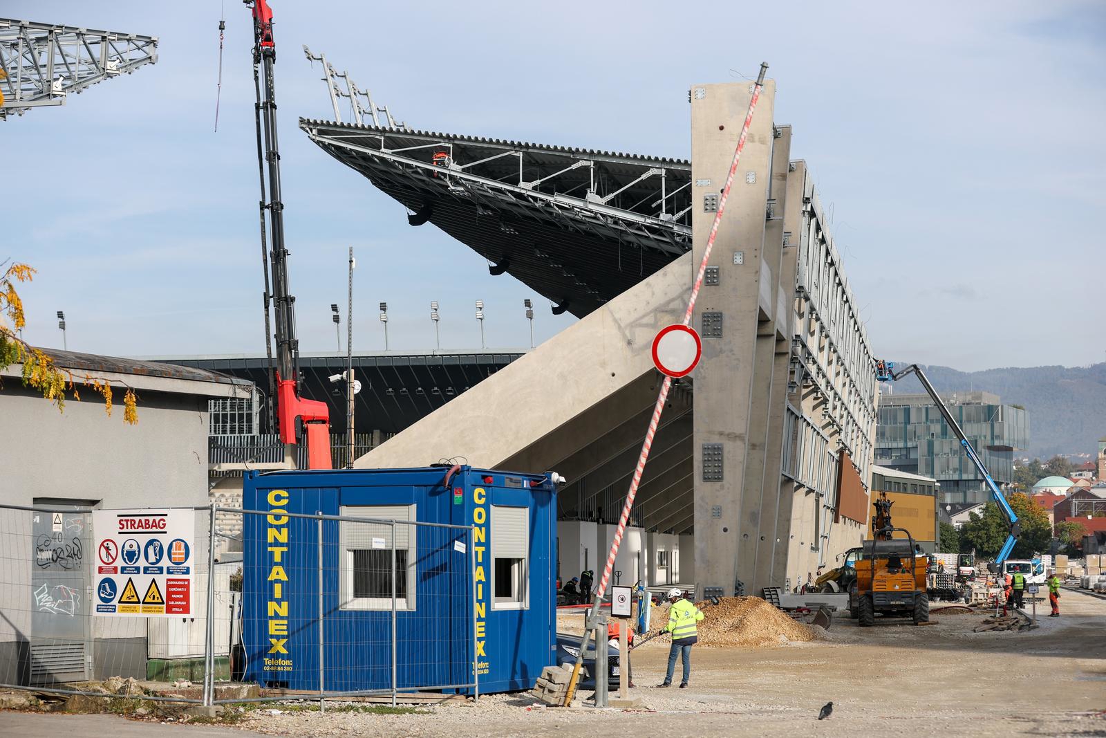 Dinamov zamjenski stadion sjajno napreduje. Pogledajte stolice u Kranjčevićevoj