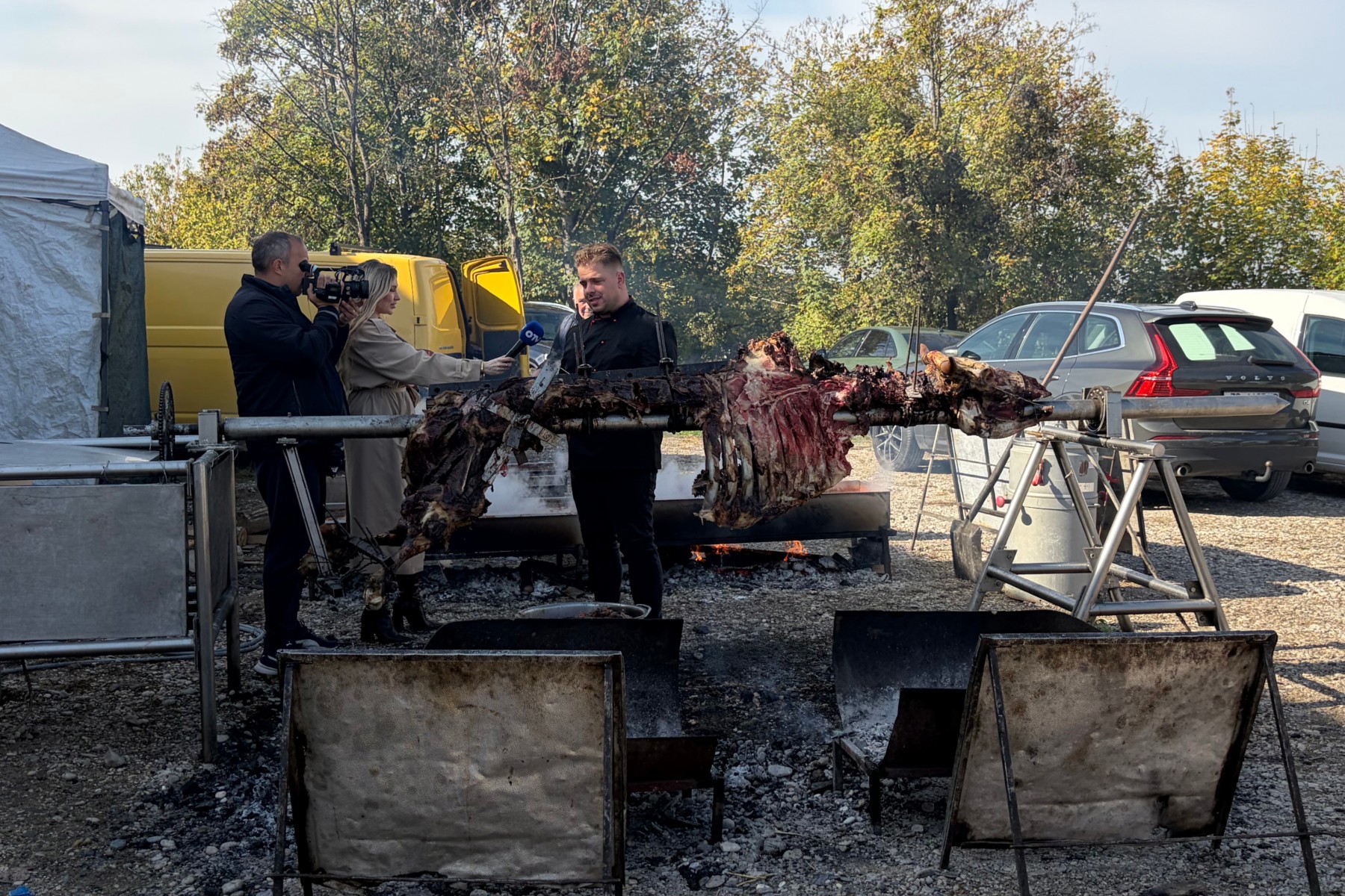 Održava se manifestacija posvećena štruklima, štrudlama i kestenima. Bili smo