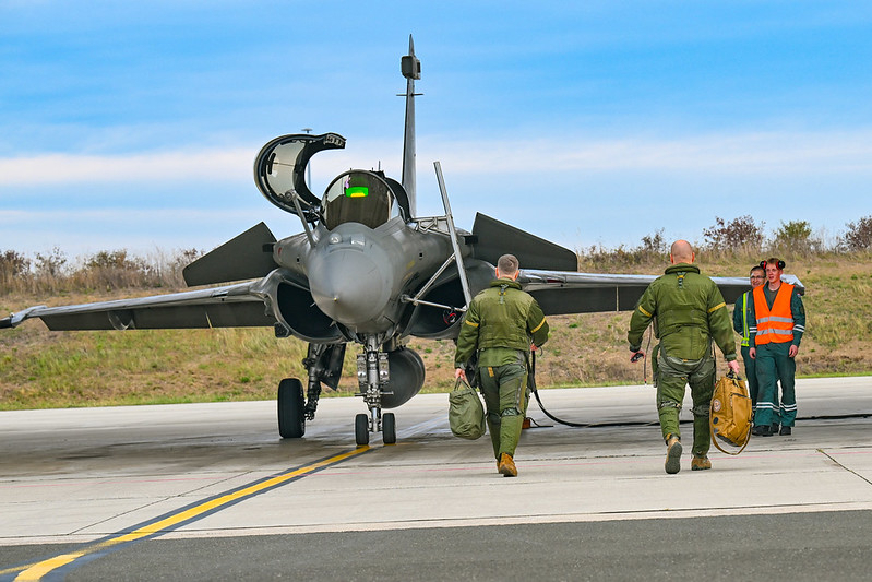 VIDEO Hrvatski i francuski Rafalei zajedno uvježbavaju zračnu borbu
