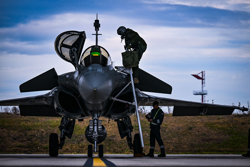 VIDEO Hrvatski i francuski Rafalei zajedno uvježbavaju zračnu borbu