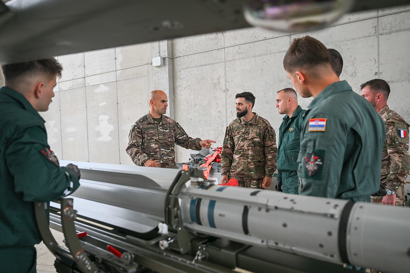 VIDEO Hrvatski i francuski Rafalei zajedno uvježbavaju zračnu borbu