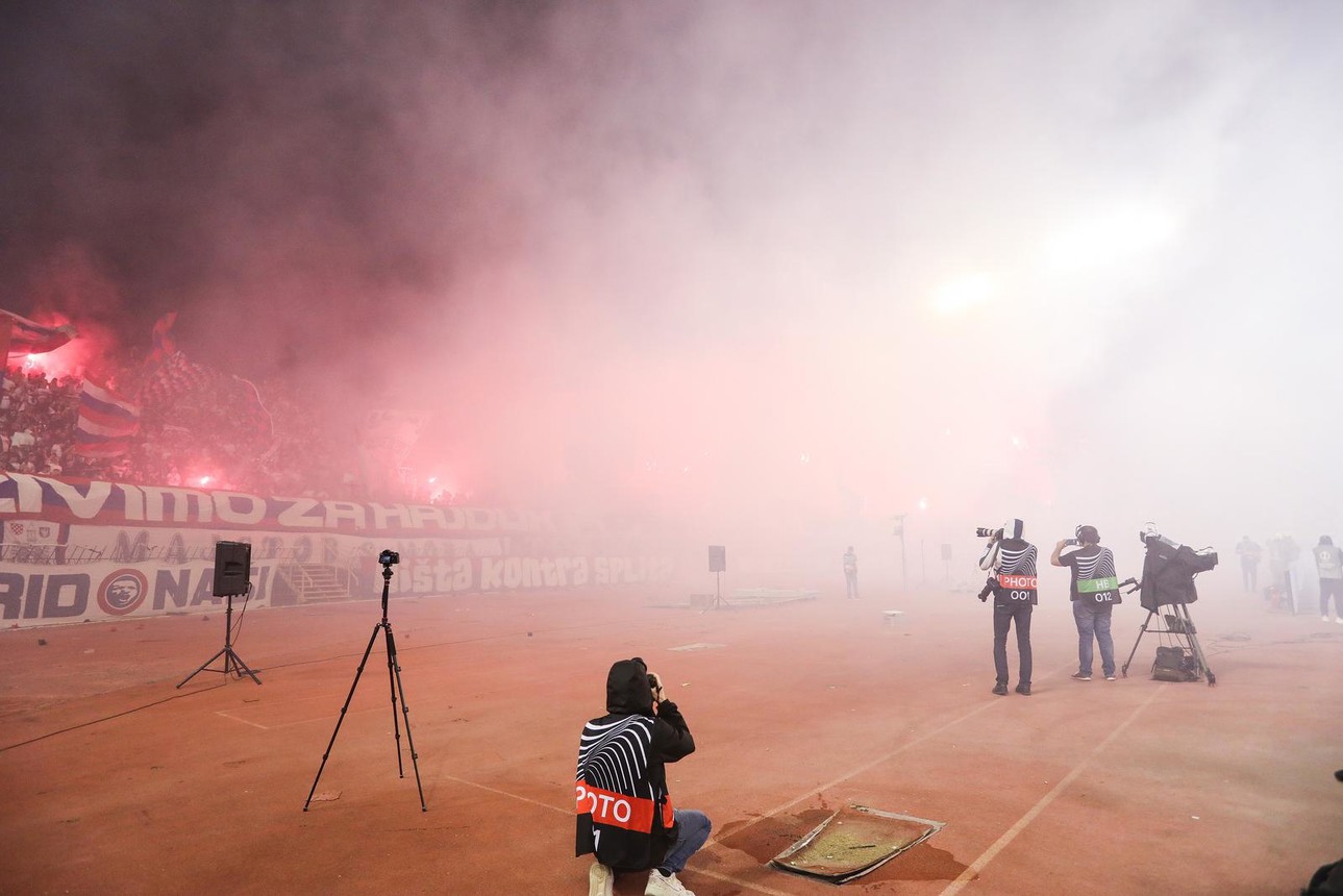Hajduk doznao kaznu nakon divljanja Torcide protiv Ajaxa
