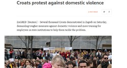 Svjetski mediji pišu o zagrebačkom prosvjedu protiv nasilja