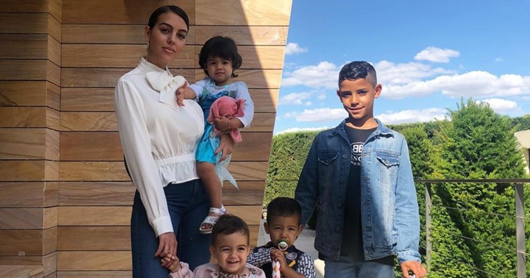 Ronaldovi blizanci navršili dvije godine, Georgina otkrila zašto su tužni