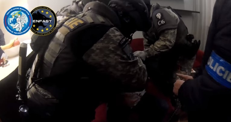 Uhićen najtraženi crnogorski bjegunac, objavljena snimka velike akcije