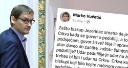 Vučetić o biskupu Jezerincu: Zašto je udar na Crkvu ako se govori o pedofiliji?