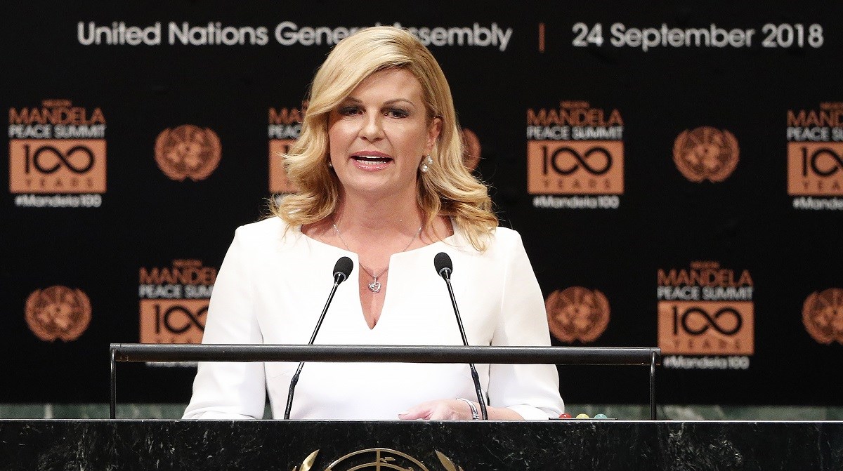 Kolinda u New Yorku citirala Nelsona Mandelu