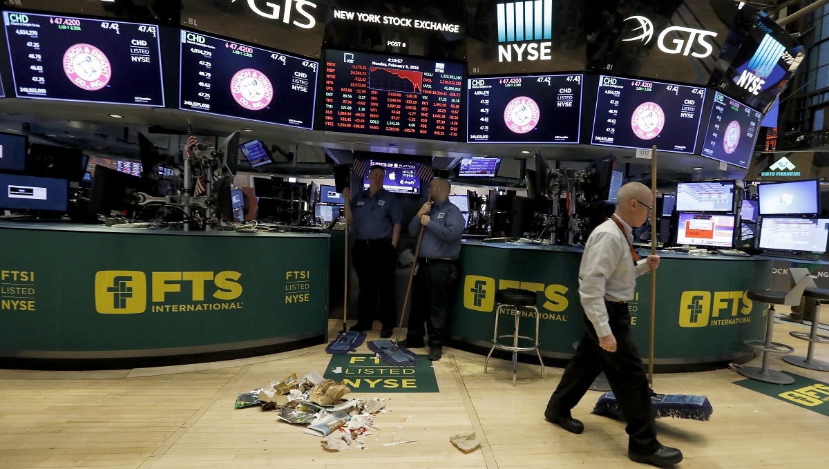 Na Wall Streetu izbrisani svi dobici od početka godine