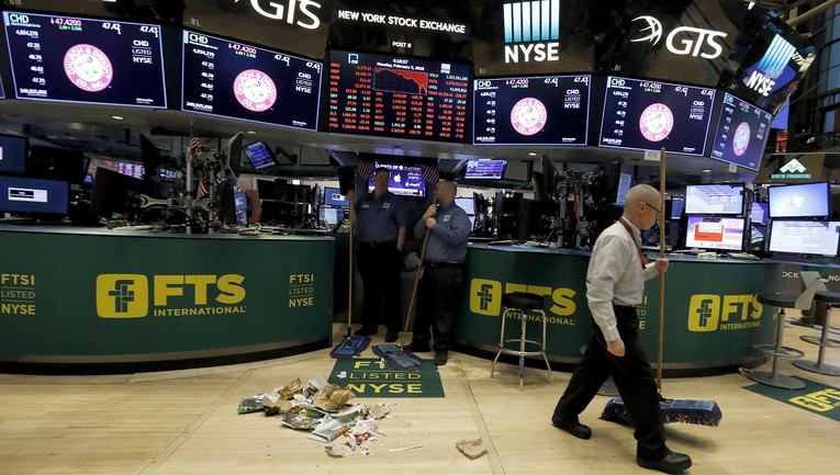 Na Wall Streetu izbrisani svi dobici od početka godine