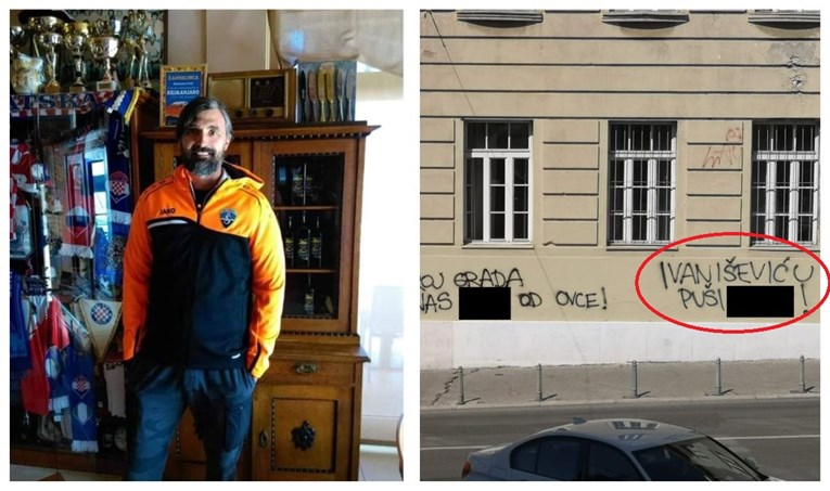 Na splitskoj gimnaziji osvanuo uvredljiv grafit o Ivaniševiću