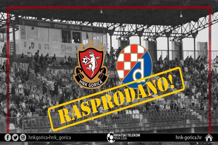 Gorica će gorjeti! Stadion rasprodan za dvoboj protiv Dinama