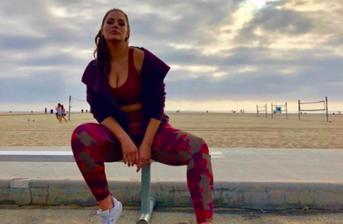 Ashley Graham ponovno je dokazala da se ne šali kad je trening u pitanju