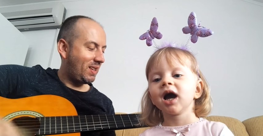 VIDEO Postaje YouTube zvijezda: Četverogodišnja Nejra rasturila hit Petra Graše