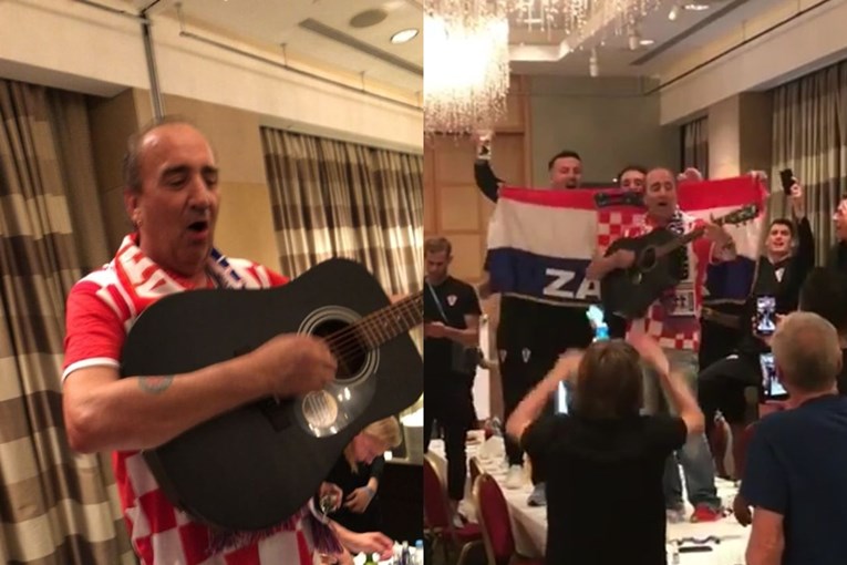 VIDEO Grdović stigao u hotel, reprezentativci oduševljeno skakali po stolu