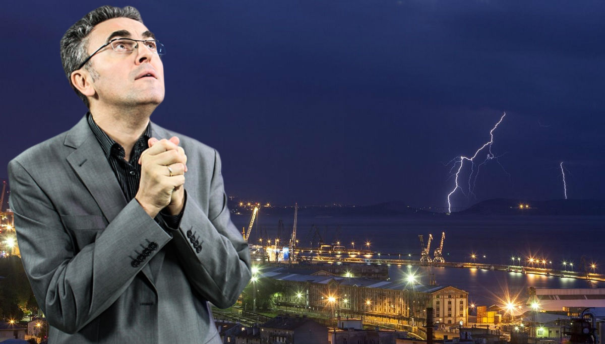 Vakula najavio veliku promjenu. Stižu kiša, tuča, snijeg, munje, oluje i minusi