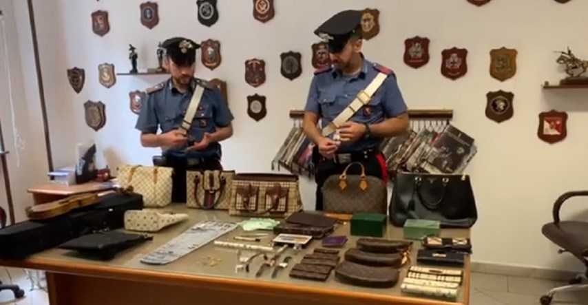 VIDEO Troje Hrvata uhićeno u Italiji, pogledajte što im je policija našla u kući
