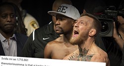 McGregor izvrijeđao Mayweathera i Japanca: "Tko je taj pizdek pokraj tebe"
