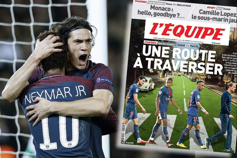 L'Equipe fantastičnom naslovnicom najavio sudar Liverpoola i PSG-a