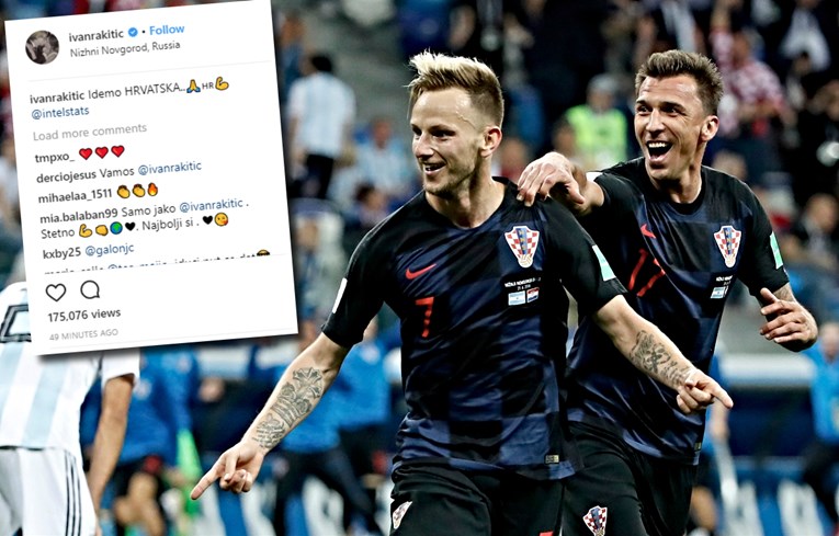 Rakitić pjesmom na Instagramu najavio Dansku: "Idemo Hrvatska!"