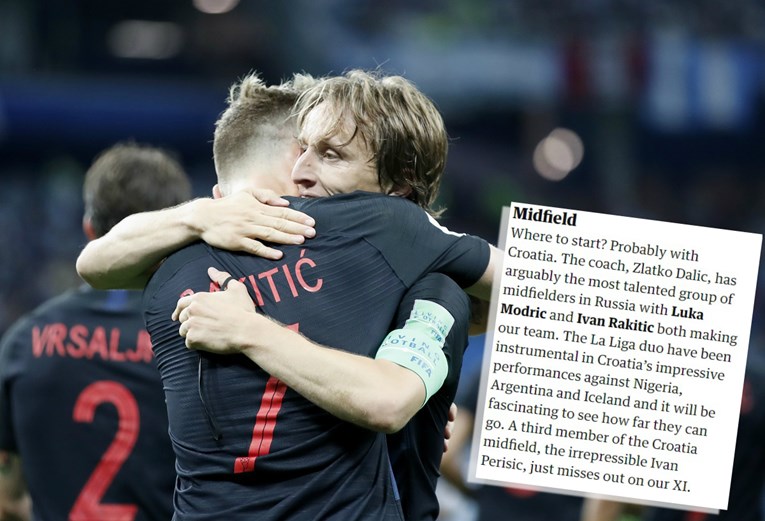 Guardian u idealnu momčad SP-a uvrstio dvojicu Hrvata: "Oni su najtalentiraniji veznjaci u Rusiji"