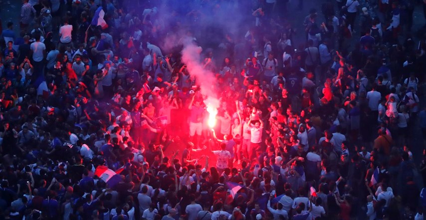 Milijuni Francuza na ulicama slave pobjedu na Svjetskom nogometnom prvenstvu
