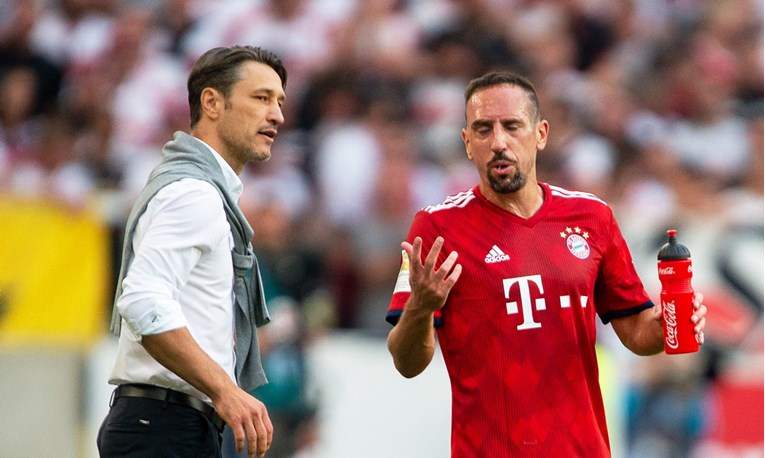 Ribery u 83. minuti otišao s klupe Bayerna i sjeo u taksi