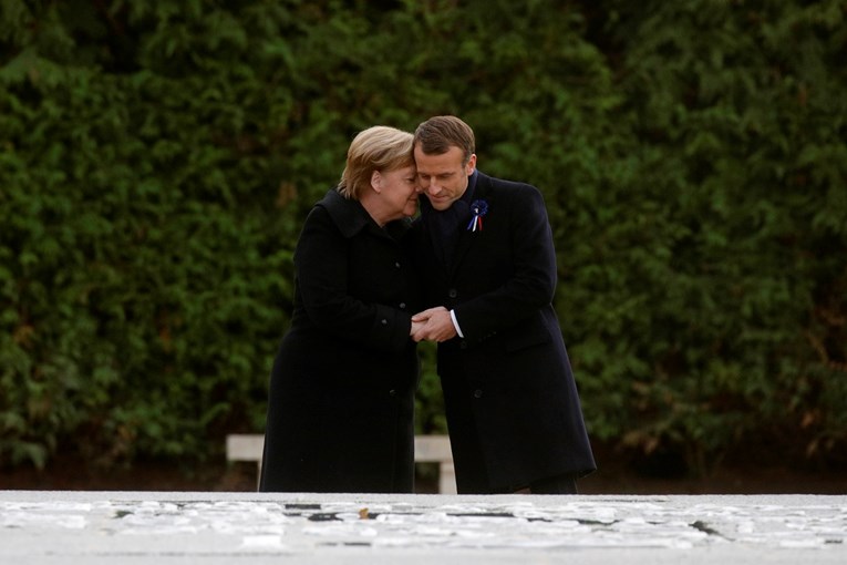 Macron i Merkel zajedno slave obljetnicu kraja Prvog svjetskog rata