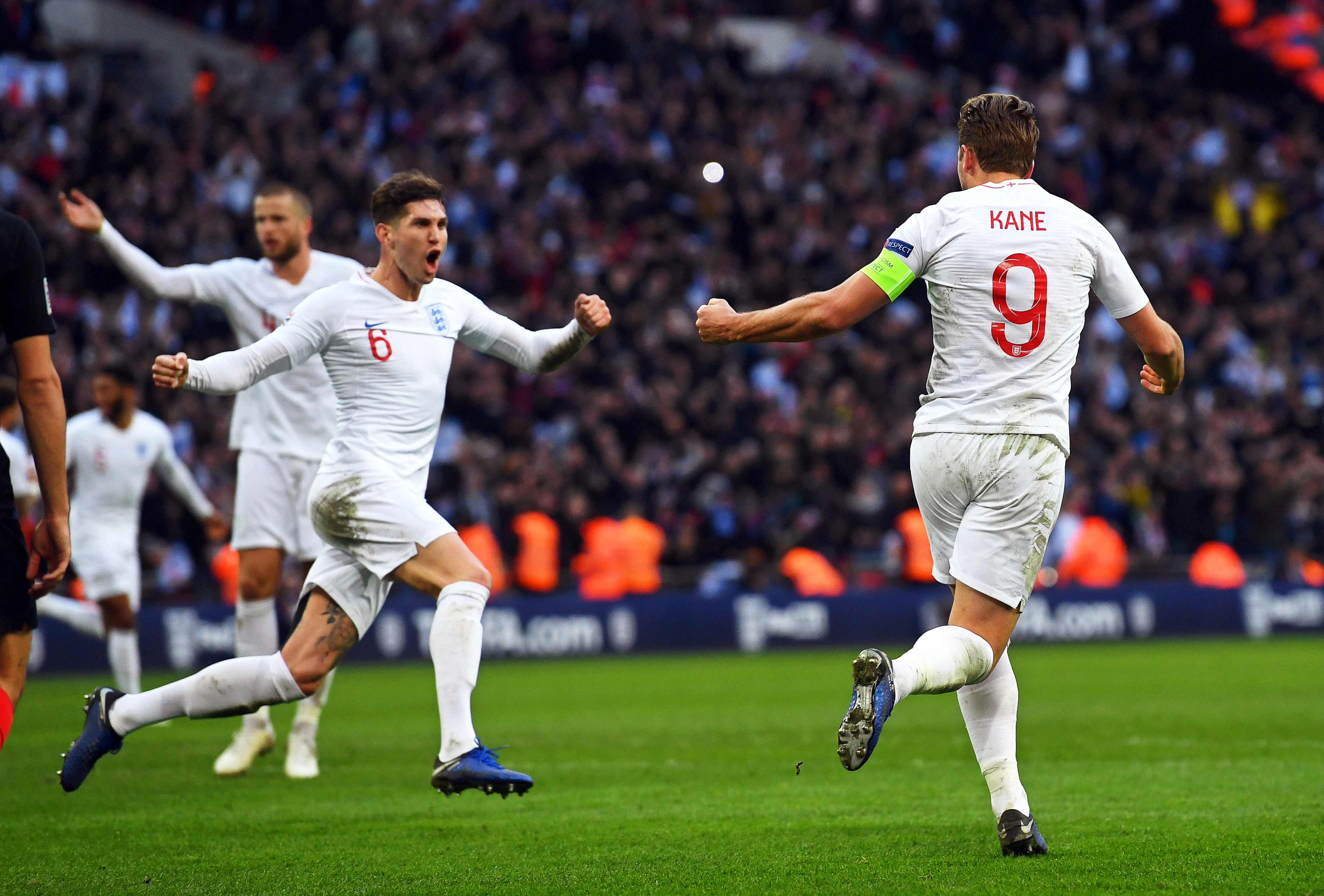 FOTO Ovako su Englezi proslavili preokret protiv Hrvatske na Wembleyju