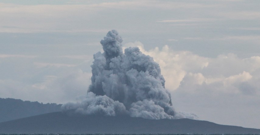 Strašni vulkan sada je za dvije trećine manji