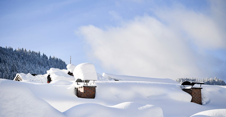 U Austriji i danas snježna oluja, vjetar i do 160 km/h
