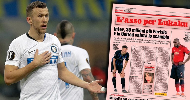 Gazzetta: Inter je Unitedu ponudio Perišića i 30 milijuna eura za Lukakua