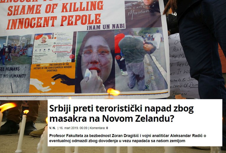 Profesor iz Beograda: Hrvati nas uvlače u masakr na Novom Zelandu