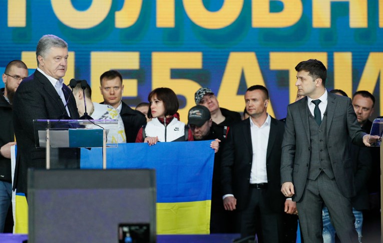 Ukrajinski predsjednički kandidati vrijeđali se u debati