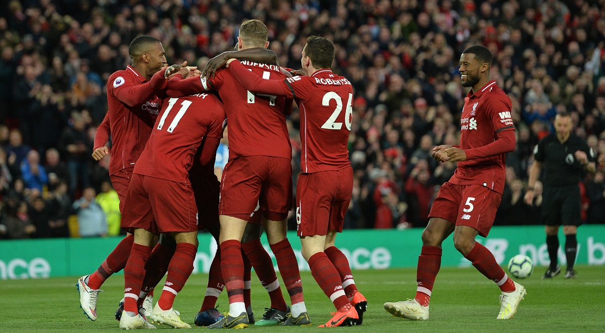 LIVERPOOL - HUDDERSFIELD 5:0 Salah i Mane natrpali nemoćne goste