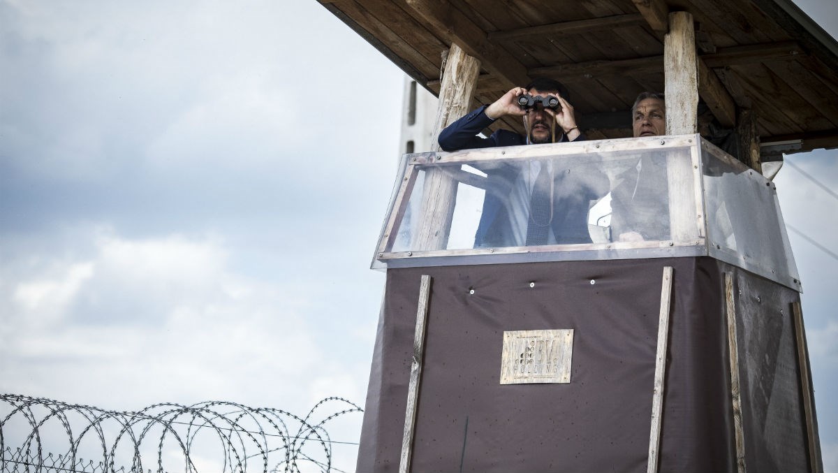 Orban i Salvini se sastali na mađarskoj granici sa Srbijom