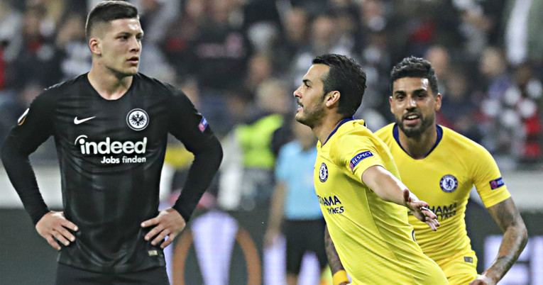 EINTRACHT - CHELSEA 1:1 Pedro poništio Jovićevu majstoriju glavom