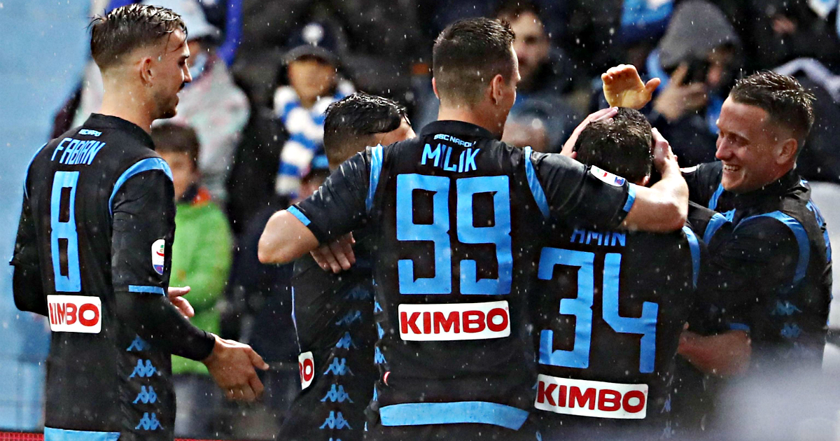 NAPOLI - INTER 4:1 Perišiću i Brozoviću visi Liga prvaka