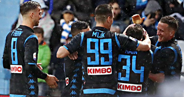 NAPOLI - INTER 4:1 Perišiću i Brozoviću visi Liga prvaka