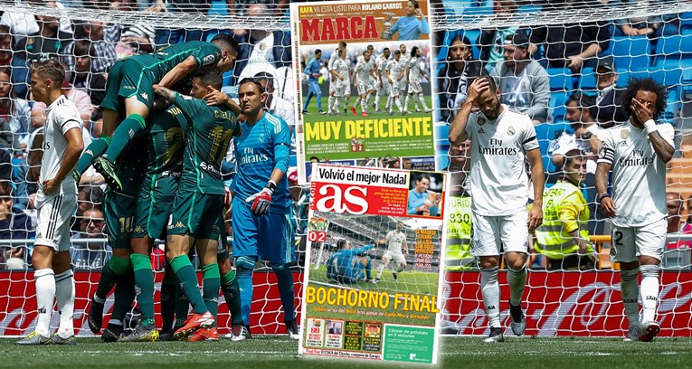 Španjolske naslovnice o Realu: "Prejadno", "Završna sramota"