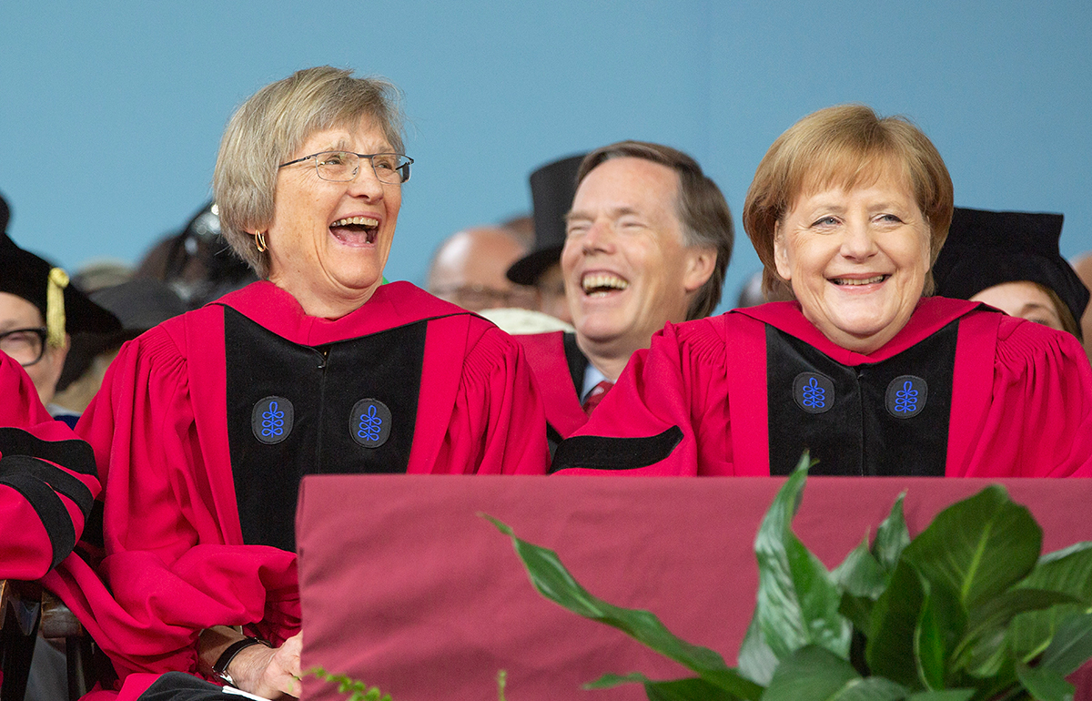 Merkel na Harvardu govorila o klimatskim promjenama