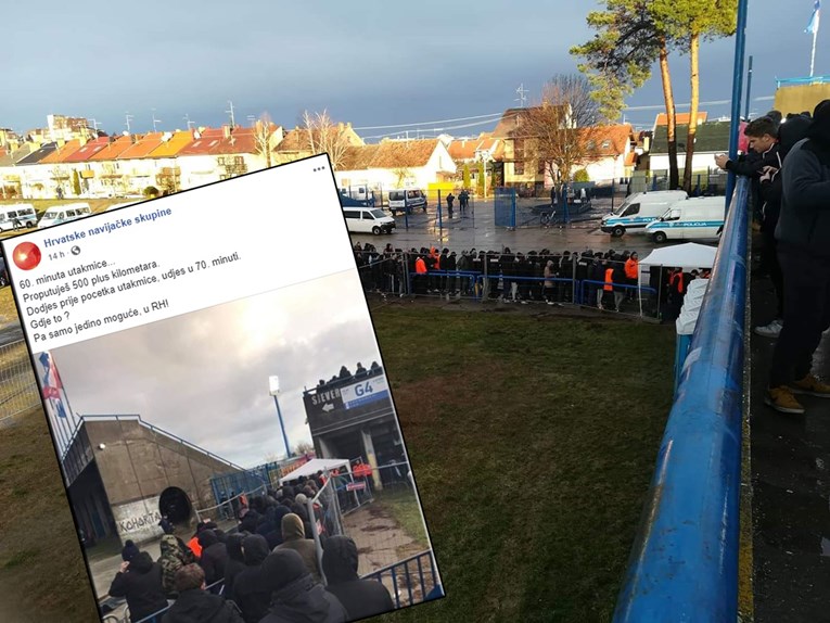 Navijačka scena bijesna zbog tretmana Torcide u Osijeku: "To je već normalno''