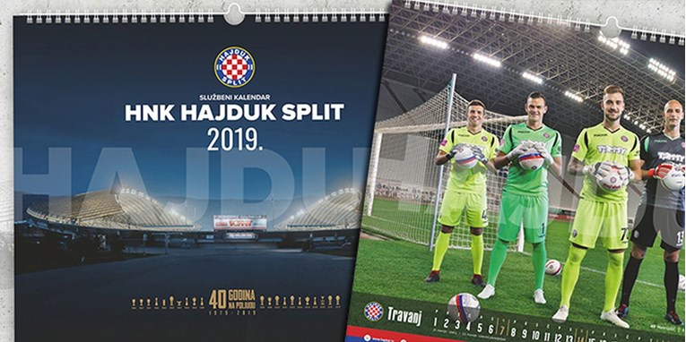 FOTO Hajduk predstavio kalendar za 2019. godinu
