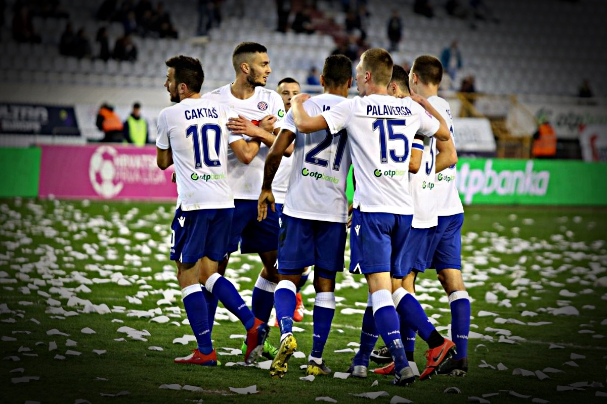 HAJDUK - RUDEŠ 3:0 Splićani samo bod od mjesta koje vodi u Europu