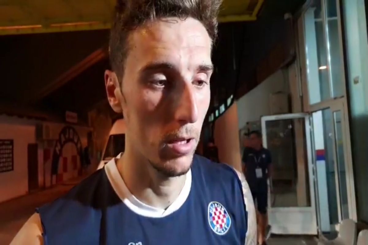 Igrači Hajduka: Teren je katastrofalan