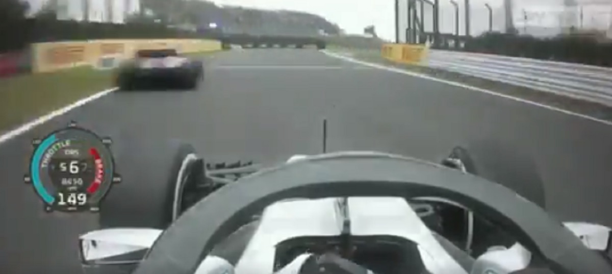 Pogledajte kako je Hamilton za dlaku izbjegao tešku nesreću u Japanu