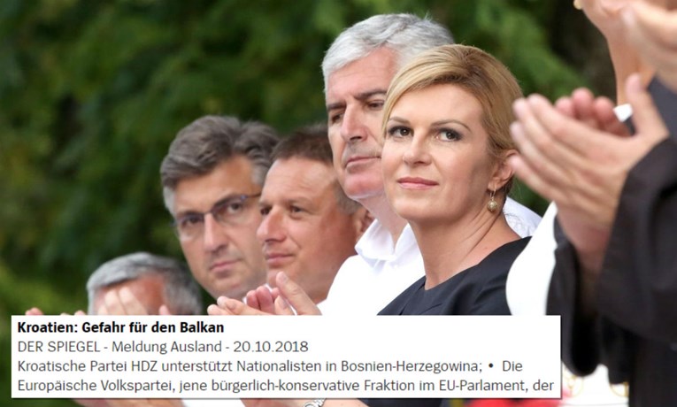 Spiegel: Postoji opasnost za Balkan i zove se HDZ