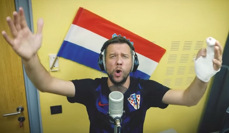 Luka Bulić opjevao i dramu za polufinale: "Hej, dušo, Suba brani, i Rusi sad su vani"